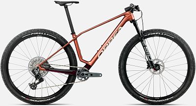 Превью  Велосипед ORBEA Alma M-Pro (2026) Mars Red/Metallic Burgundy Red